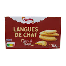 LANGUES DE CHAT NETTO 200G