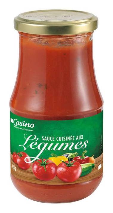 SAUCE CUISINEE AUX LEGUMES CASINO 420G