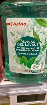 GEL LAVANT SEL MARIN ET EXTRAIT DE FEUILLES DE THE VERT 300ML