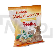 BONBONS MIEL D'ORANGER NETTO 200 G