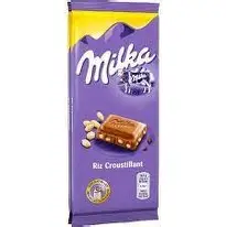 CHOCOLAT MILKA RIZ CROUSTILLANT 100G