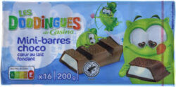 MINI BARRES CHOCO 200G CASINO