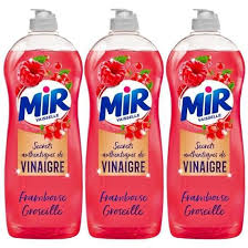 MIR VAISSELLE VINAIGRE FRAMBOISE GROSEILLE 750ML