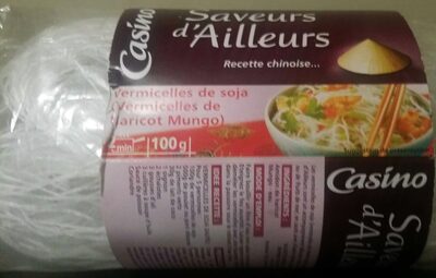 VERMICELLES DE HARICOT MUNGO 100G CASINO