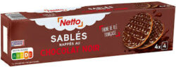 SABLES NAPPES NETTO CHOCOLAT NOIR NETTO 195G