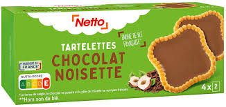 TARTELETTES CHOCOLAT NOISETTES NETTO 127G