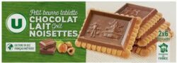 PETIT BEURRE TABLETTE - CHOCOLAT ET NOISETTES