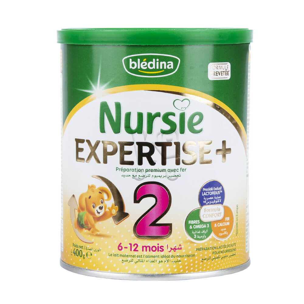 BLEDINA LAIT NURSIE EXPERTISE+ 6-12MOIS 240G