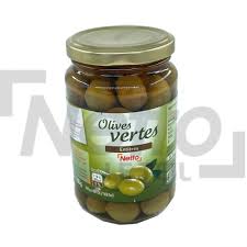OLIVES VERTES ENTIERES 200G NETTO
