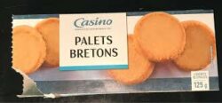 BISCUIT PALETS BRETONS CASINO 100 G