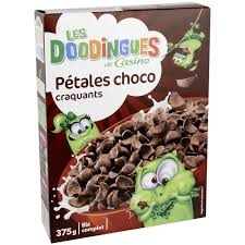 LES DOODINGUES DE CASINO PÉTALES CHOCO CRAQUANTS 375 G