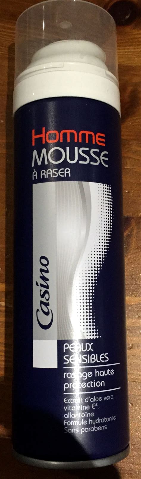 MOUSSE A RASER BARBES  DIFFICILES CASINO