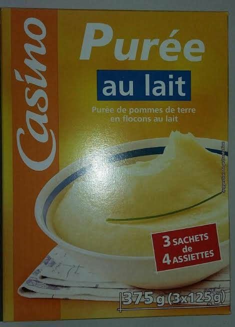 PUREE AU LAIT 375G CASINO