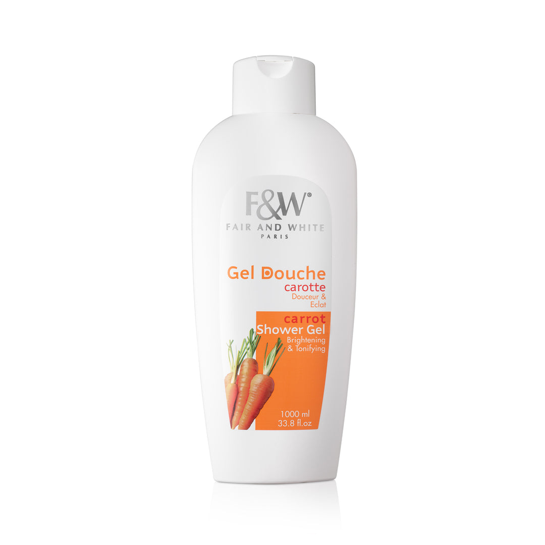 GEL DOUCHE FAIR &WHITE CAROTTE 1000ML
