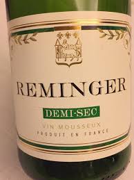 REMINGER DEMI-SEC VIN MOUSSEUX
