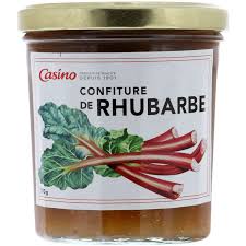 CONFITURE DE RHUBARBE CASINO 370 G