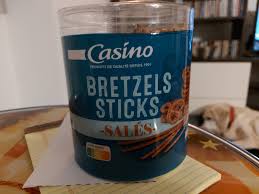 STICKS ET BRETZELS SALES CASINO 300 G
