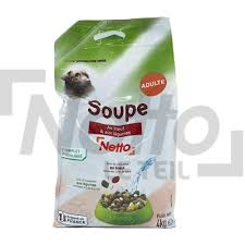 SOUPE AU BOEUF & AUX LEGUMES NETTO ADULTE
