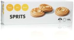 BISCUITS SPRITS TLJ 400G