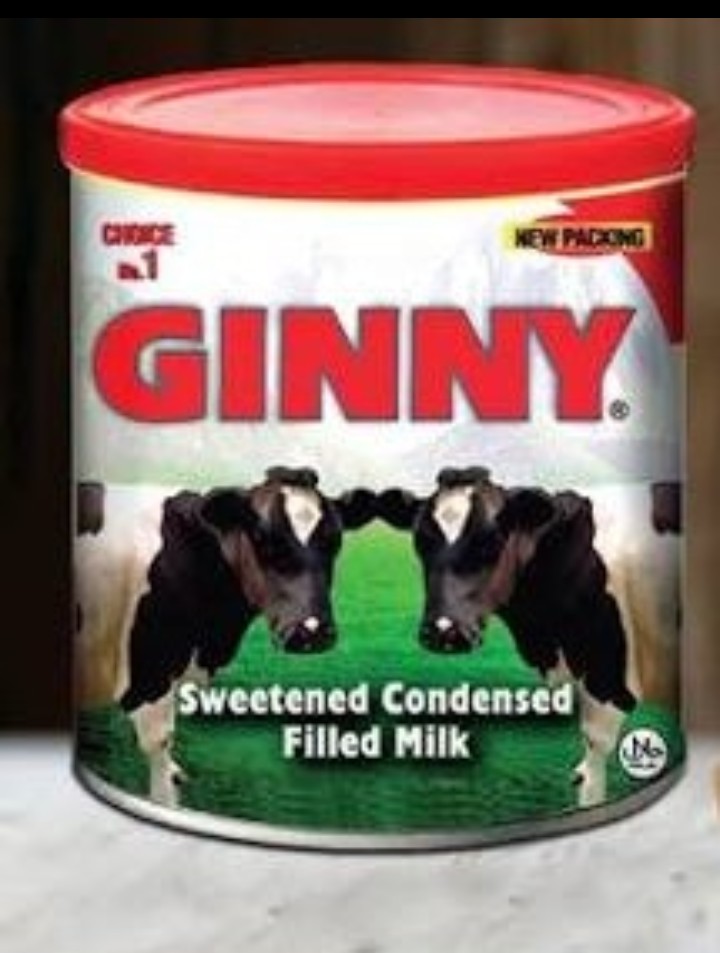 LE LAIT CONCENTRE SUCRE GINNY 1 KG