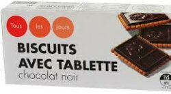 biscuits avec tablette