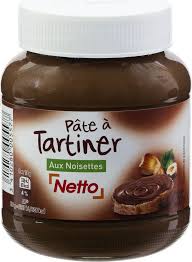 PATE A TARTINER AUX NOISETTES NETTO 400G
