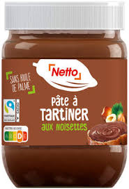 PATE A TARTINER AUX NOISETTES NETTO 600G