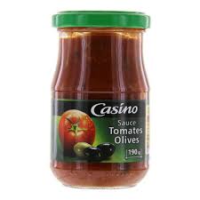 SAUCE TOMATES OLIVES 190G CASINO