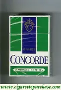 CIGARETTES CONCORDE VERT