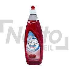 LIQUIDE VAISSELLE ACTION VINAIGRE & FRAMBOISE 750ML NETTO