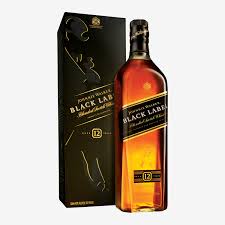 BLACK LABEL AGED 12 YEARS JOHNNIE WALKER 1L