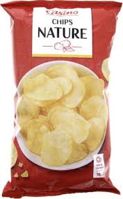 CHIPS NATURE CASINO 180 G