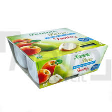 COMPOTE POMME POIRE NETTO 400G