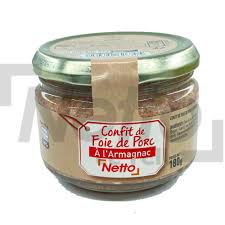 CONFIT DE FOIE DE PORC 180G NETTO