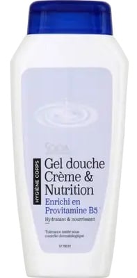 GEL DOUCHE CREME & NUTRITION SOOA 250 ML
