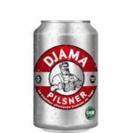 DJAMA PILSNER SNB CANNETTE 33 CL