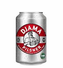 DJAMA PILSNER SNB CANNETTE 33 CL