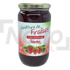 CONFITURE FRAISES FRUITS SÉLECTIONNES NETTO 1 KG