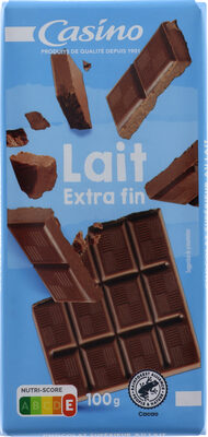 LAIT EXTRA FIN CASINO 100G