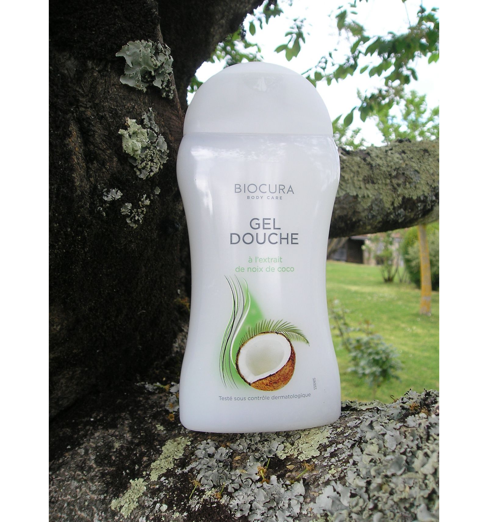 GEL DOUCHE A L'EXTRA NATURE DE NOIX DE COCO BIOCURA 300 ML
