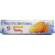 GALETTES BRETONNES NETTO 125 G