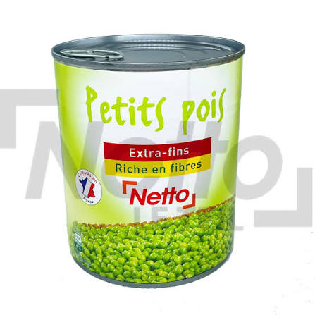 PETITS POIS EXTRA-FINS NETTO 560G