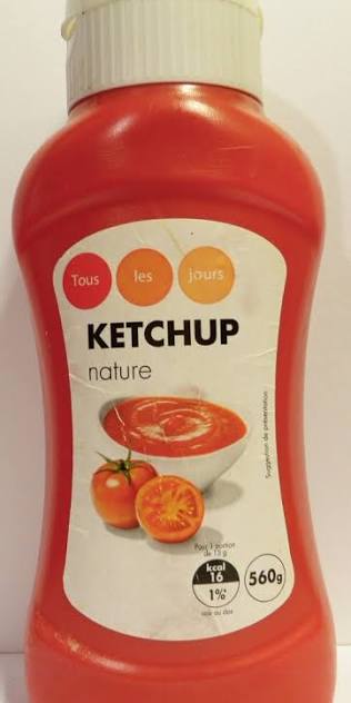 KETCHUP NATURE TOUS LES JOURS