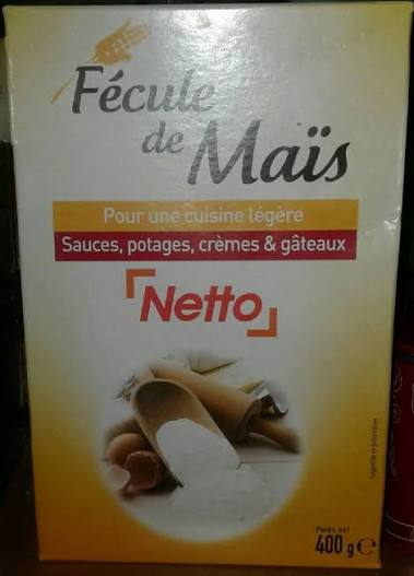 FECULE DE MAIS 400G NETTO