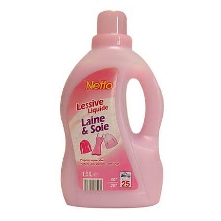 LESSIVE LIQUIDE LAINE ET SOIE NETTO 1.5L