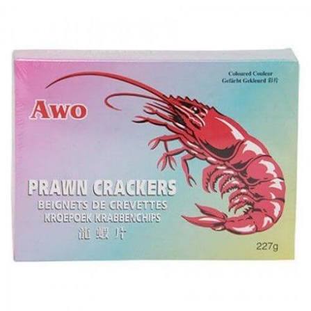 PRAWN CRACKERS 227G AWO