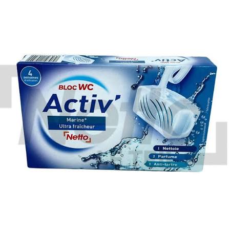 BLOC WC ACTIV MARINE* 3*40G NETTO