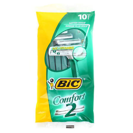 RASOIR BIC COMFORT 2 LAMES