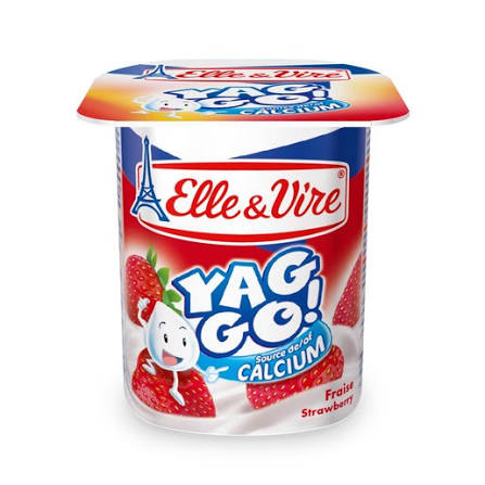 YAG GO CALCIUM ELLE&VIRE 115G