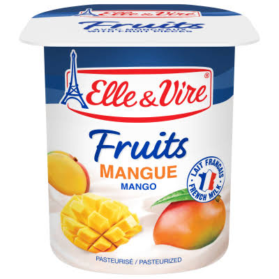 YAOURT FRUIT MANGUE ELLE & VIRE
